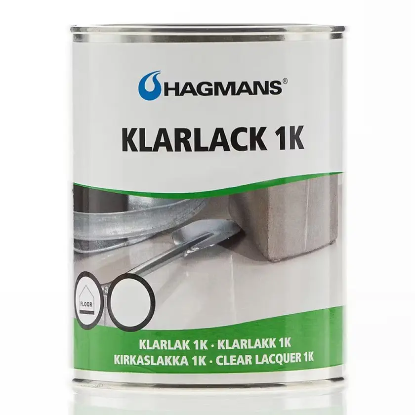 Klarlack 1K 20 - Halvmatt - 4L