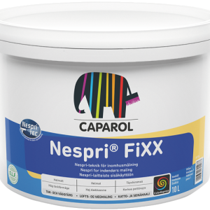 Caparol Nespri Fixx - Helmatt sprutfärg utan damm.se