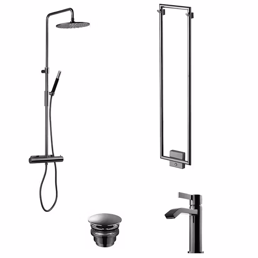 Badrumspaket Tapwell TVM7200-160, ARM071, TW800-200 och 74400