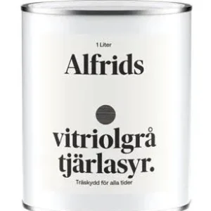 Alfrids Produkter V430027 Tjärlasyr vitriolgrå 10 l