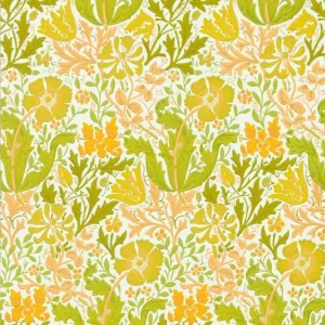 Morris & Co - Compton Summer Yellow Cornubia Wallpapers tapet - Köp online
