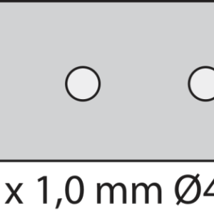 BANDSTÅL HÅLAT 25X1 25KG