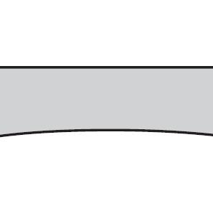 FODER MOELVEN SLÄT VIT 12X43, S0502-Y