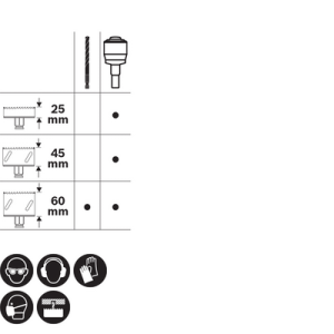 ADAPTERSET HSS-G 8,7MM 7,15X105MM