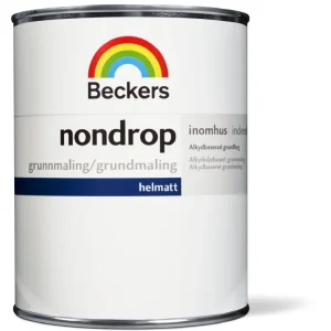 Beckers Nondrop Grundfärg Vit 1L
